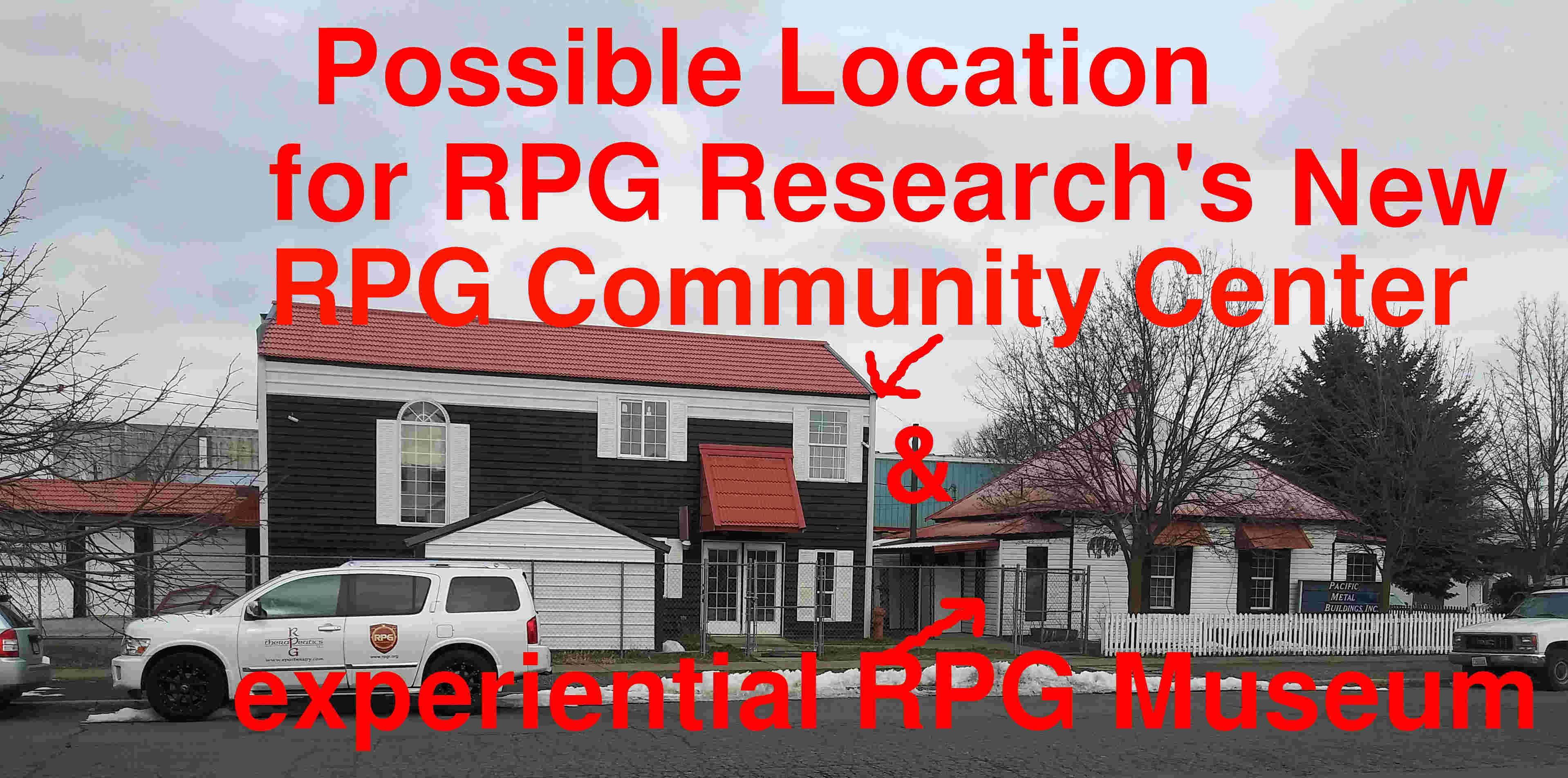 Possible New Location of RPG Community Center, Research Center, & RPG Museum - Cover Image